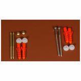 DODATKI ZA SANIT.KERAMIKO VAFRA VIJAK 6X90 NERJAVEČ