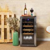 VINSKA VITRINA CECOTEC BOLERO GRANDSOMMELIER 1550 INOX COMPRESSOR