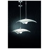 VISEČA SVETILKA-LESTENEC ALPCOM 5836 DEKOR BELI