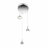 VISEČA SVETILKA-LESTENEC PHILIPS CYPRESS 3X3W LED 53223/11/16 KROM
