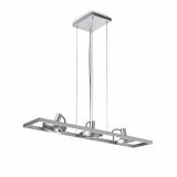 VISEČA SVETILKA-LESTENEC PHILIPS FAST 3X42W G9 53069/48/16 ALUMINIJ