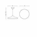 VISEČA SVETILKA-LESTENEC PHILIPS FRIENDS 1X40W 2GX13 40761/31/16 BELA