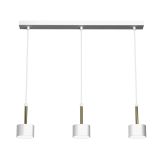 VISEČA SVETILKA MILAGRO ARENA BELA/ZLATA 3XGX53 MLP7755