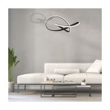 VISEČA SVETILKA MILAGRO CAPPIO ČRNA 36W LED ML6771