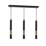 VISEČA SVETILKA MILAGRO DALLAS ZLATA 3X MINIGU10 MLP6547