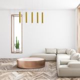 VISEČA SVETILKA MILAGRO GOLDIE 5X5W LED ML5715