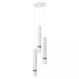 VISEČA SVETILKA MILAGRO JOKER BELA/ZLATA 3XGU10 MLP8917