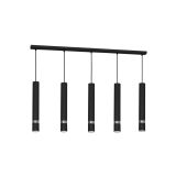 VISEČA SVETILKA MILAGRO JOKER ČRNA/KROM 5XGU10 MLP1417