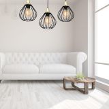 VISEČA SVETILKA MILAGRO KANE BLACK 3XE27 MLP4795