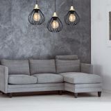 VISEČA SVETILKA MILAGRO KANE BLACK 3XE27 MLP4795