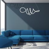 VISEČA SVETILKA MILAGRO LOCA BELA 56W LED ML5491