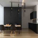 VISEČA SVETILKA MILAGRO MONZA ČRNA/ZLATA 3XG9 MLP6334