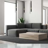 VISEČA SVETILKA MILAGRO MONZA ČRNA/ZLATA 3XG9 MLP6334