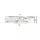 VISEČA SVETILKA MILAGRO PIERCE BELA 18W LED ML6474