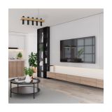 VISEČA SVETILKA MILAGRO WEST ČRNA 5XGU10 MLP5511