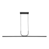 VISEČA SVETILKA RABALUX ELIA 25W L120CM ČRNA