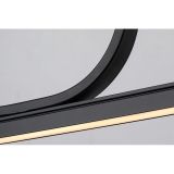 VISEČA SVETILKA RABALUX ELIA 25W L120CM ČRNA