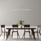 VISEČA SVETILKA RABALUX ELIA 25W L120CM KROM