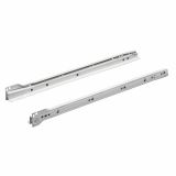 VODILO ZA PREDAL HETTICH DIY 500 MM, BELO, 20 KG PAR=2 KOS