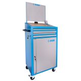 MOBILNI KONTROLNI VOZIČEK S STENO IN VRATI UNIOR ART. 994WD (628372)