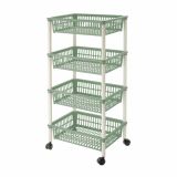 VOZIČEK TONTARELLI 40X29X85CM MITO 4 KOŠARICE