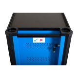 VOZIČEK ZA ORODJE UNIOR 801X524X931 MM 7 PREDALOV ART. 940PLUS3