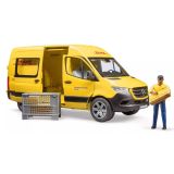 VOZILA BRUDER KOMBI MB SPRINTER DHL 44 CM S FIGUR 02671