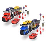 VOZILA DICKIE TOVORNJAK S PRIKOLICO ZA PREVOZ AVTOMOBILOV 30 CM