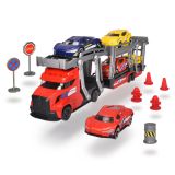 VOZILA DICKIE TOVORNJAK S PRIKOLICO ZA PREVOZ AVTOMOBILOV 30 CM