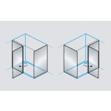 VRATA KOLPA SAN POLARIS D 90-L B/1 CLEAN COAT