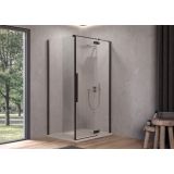 VRATA KOLPA SAN POLARIS D 90-R B/1 ČRNI PROFIL CLEAN COAT