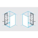 VRATA SAMOSTOJEČA KOLPA SAN POLARIS FOLD N 100-R B/1 ZA NIŠO