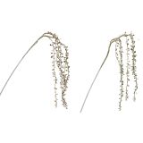 DEKORACIJA VRBA, ZLATA S PERLAMI, DOLŽINA 110 CM, SORT