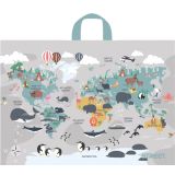 VREČKA ZA RISALNI BLOK STREET LARGE ANIMAL