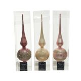 VRH ZA JELKO ŠPICA 31 CM SORT ROZA