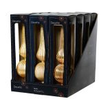 VRH ZA JELKO DECORIS ZLATA VIŠINA 31 CM VZOREC, SORTIRANO