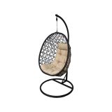 VRTNA GUGALNICA DENIS VISEČI STOL GUGALNICA Z BLAZINO 111 X 89 X 93 CM