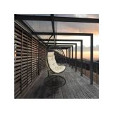 VRTNA GUGALNICA DENIS VISEČI STOL GUGALNICA Z BLAZINO 111 X 89 X 93 CM