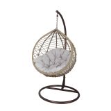 VRTNA GUGALNICA MQ VISEČI VRTNI JAJČEK Z BLAZINO 104X70X108 CM