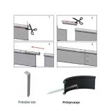 VRTNA OBROBA 2PR-TERRA COUNTRYLINE IZ PP MATERIALA, H=100MM, D=6 METROV - ZELENA