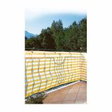 ZAŠČITNA PONJAVA WINDHAGER ZAŠČITA PROTI VETRU SYLT 0.9 X 5 M SIVO/BELA