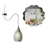 VRTNE LUČKE LUMINEO SOLARNA VISEČA LUČ SORTIRANO 22X13 CM