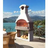 VRTNI KAMIN SAROM COLUMBIA BETONSKI