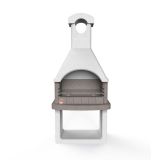 VRTNI KAMIN SAROM COLUMBIA BETONSKI