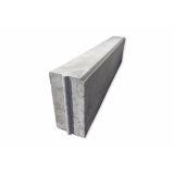 BETONSKI ROBNIK SEMMELROCK VRTNI RAVEN SIV 100/8, V20 CM