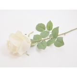 UMETNO CVETJE VRTNICA ENOJNA 68CM BELA