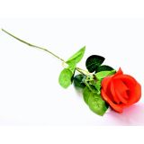 UMETNO CVETJE VRTNICA VEJICA 62CM ORANŽNA