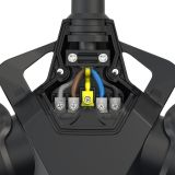 VTIČNICA/SPOJKA ZA KABEL PCE VARNOST TROJNA, 230V IP44 S POKROVČKI, POLYAMID