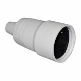 VTIČNICA/SPOJKA ZA KABEL TRITECH PV 02, VARNOSTNA BELA, MEHKA GUMA