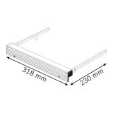 ROBUSTNO VZPOREDNO VODILO ZA POTOPNO ŽAGO GKT 55 GCE PROFESSIONAL.